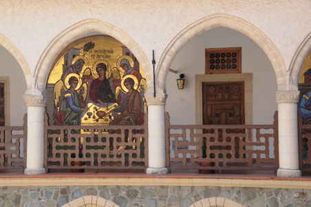Mosaics in the Kykkos Monastery